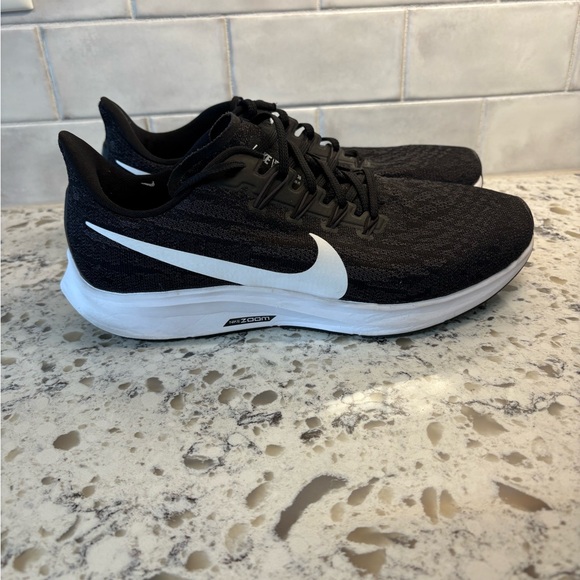 Nike Zoom Black and White Athletic Sneakers - Picture 2 of 5
